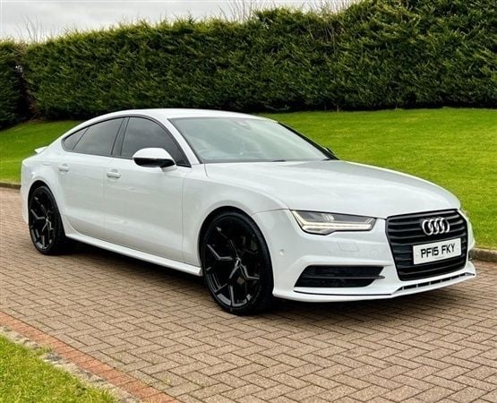 White Used 2015 Audi A7 Sportback Black Edition Hatchback | £18,750 (Good price) - Image 1/1