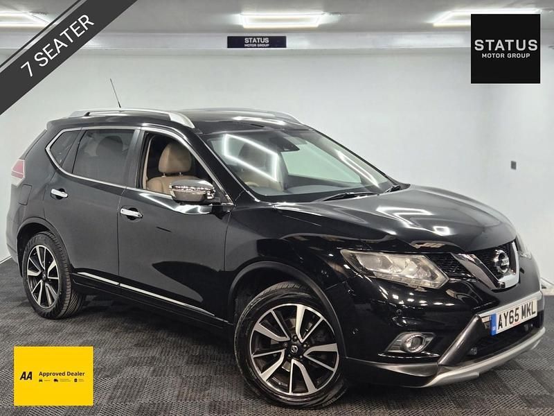 Black Used 2015 Nissan X-Trail Tekna SUV | £8,995 (Fair price) - Image 1/4