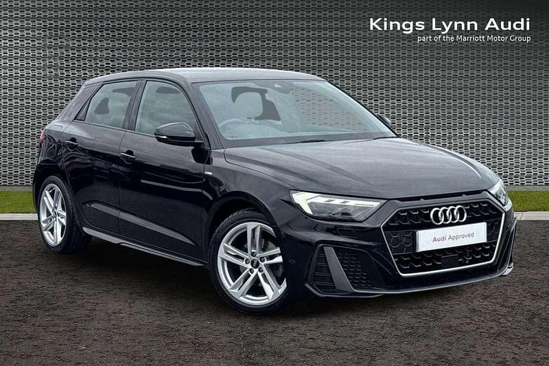 Black Used 2021 Audi A1 S-Line Hatchback | £17,026 (Fair price) - Image 1/4