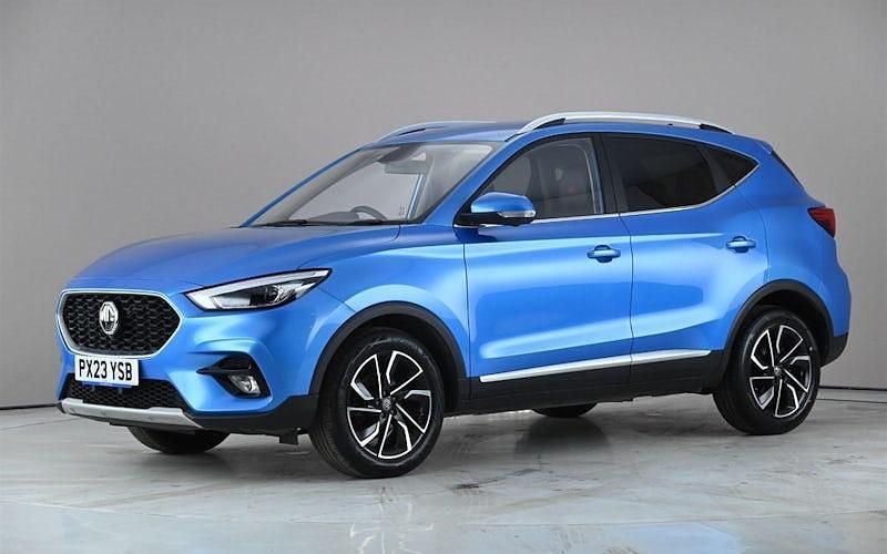 Usado MG ZS Exclusive 106 CV (77 kW) 2023 Azul SUV