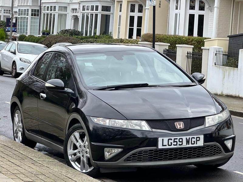 Used Honda Civic ES 2010 Black Hatchback