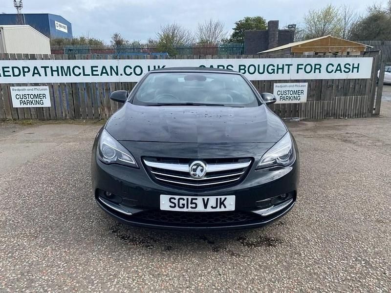 Used Vauxhall Cascada Elite 165 HP (121 kW) 2015 Black Cabriolet