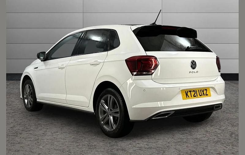 Used VW Polo R-line 95 HP (69 kW) 2021 White Hatchback