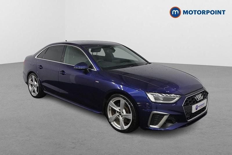 Used Audi A4 S-Line 2023 Blue Sedan