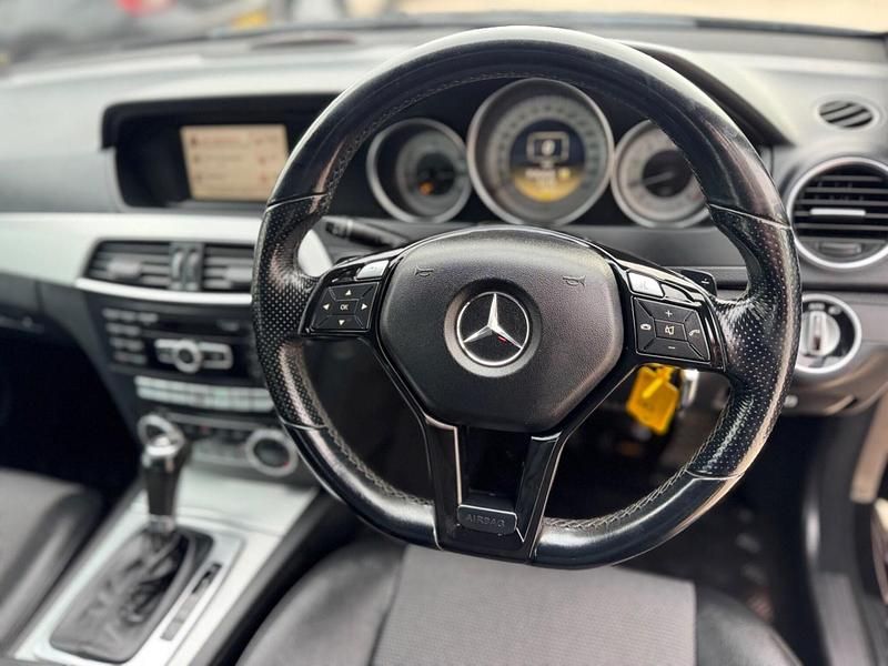Used Mercedes C180 2012 Black Sedan
