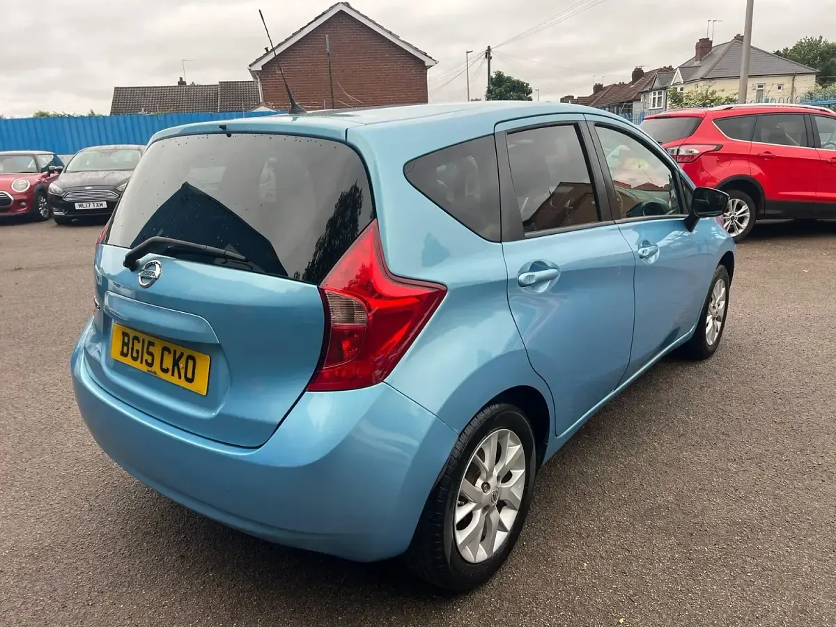 Used Nissan Note Acenta Premium 2015 Blue Hatchback