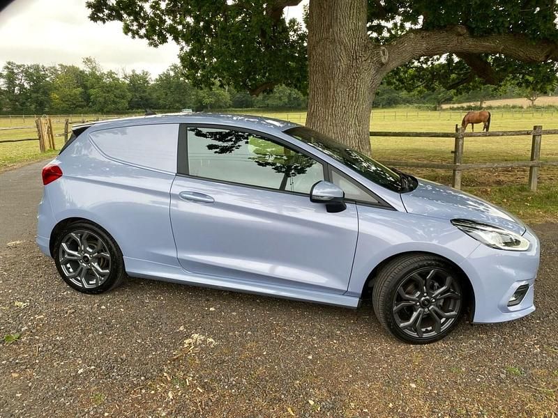 Used Ford Fiesta Sport 2021 Blue Van
