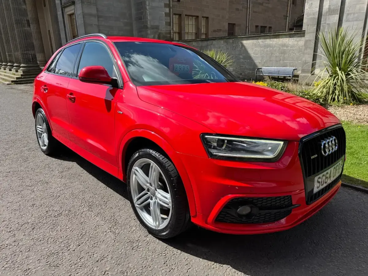 Usado Audi Q3 S-line plus 177 HP (130 kW) 2014 Vermelho SUV