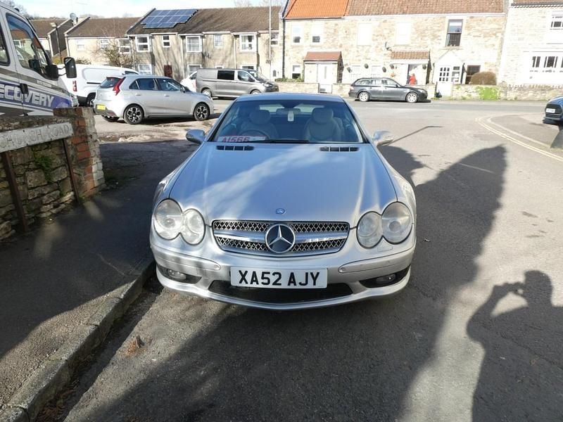 Used Mercedes SL500 2002 Silver Cabriolet