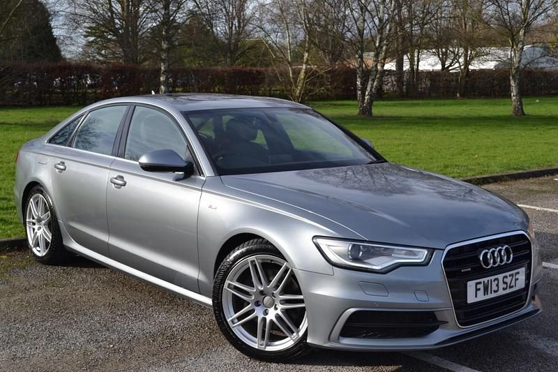 Used Audi A6 S-Line 2013 Grey Sedan