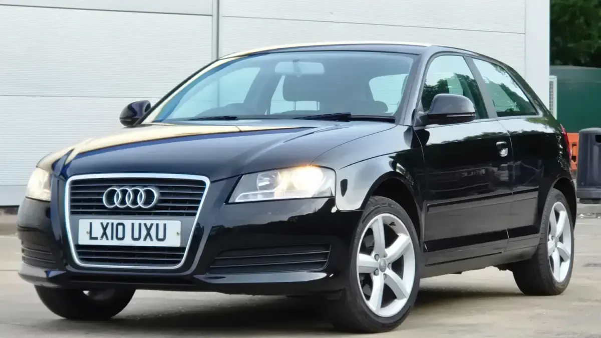 Used Audi A3 102 HP (75 kW) 2010 Black Hatchback