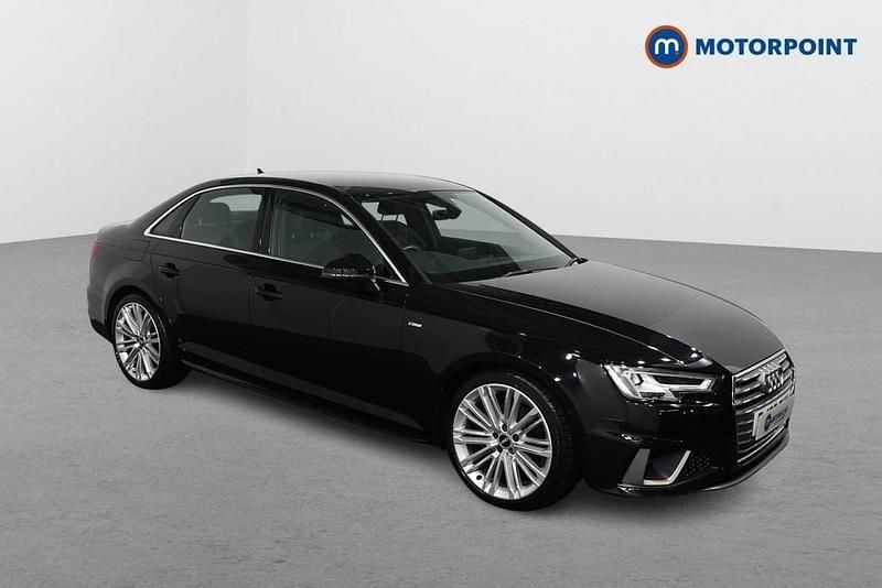 Black Used 2019 Audi A4 S-Line Sedan | £17,499 (Fair price) - Image 1/4