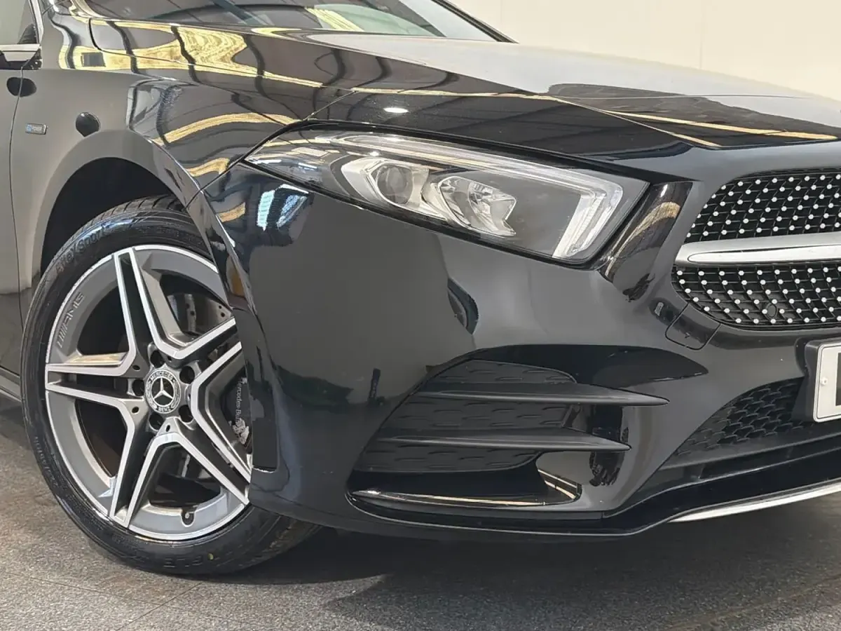 Used Mercedes A250 AMG line 2020 Black Sedan