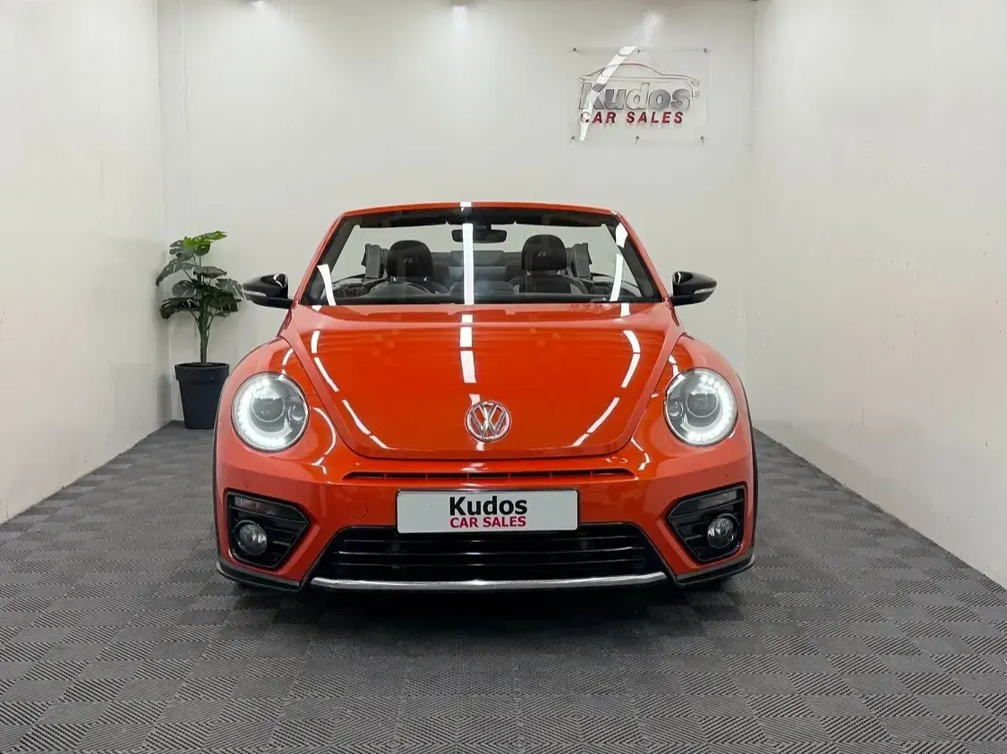 Used VW Beetle R-line 2017 Orange Hatchback