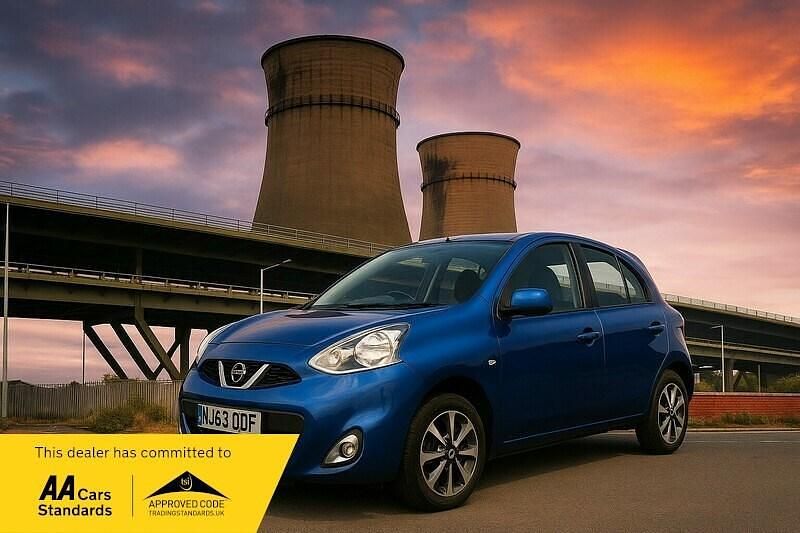 Blue Used 2013 Nissan Micra Acenta Hatchback | £2,190 (Fair price) - Image 1/3