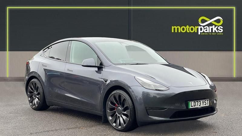 Grey Used 2023 Tesla Model Y Performance SUV | £35,500 (Fair price) - Image 1/4