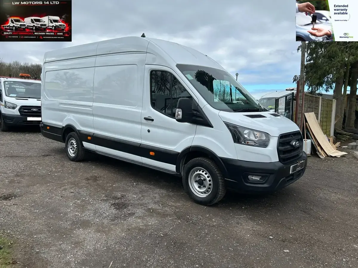 Used Ford Transit 130 HP (95 kW) 2024 White Van