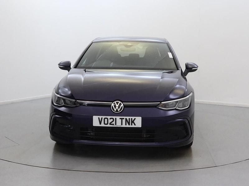Used VW Golf VII R-line 150 HP (110 kW) 2021 Blue Hatchback