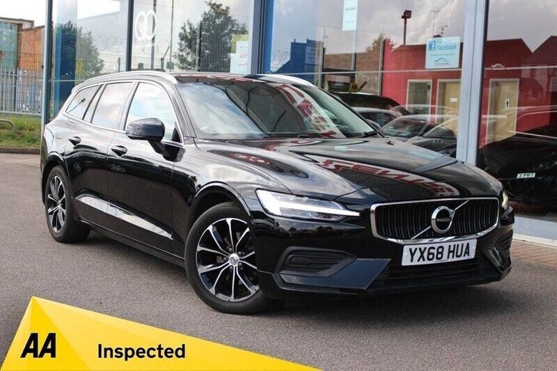 Black Used 2018 Volvo V60 Momentum Estate | £17,495 (Fair price) - Image 1/1