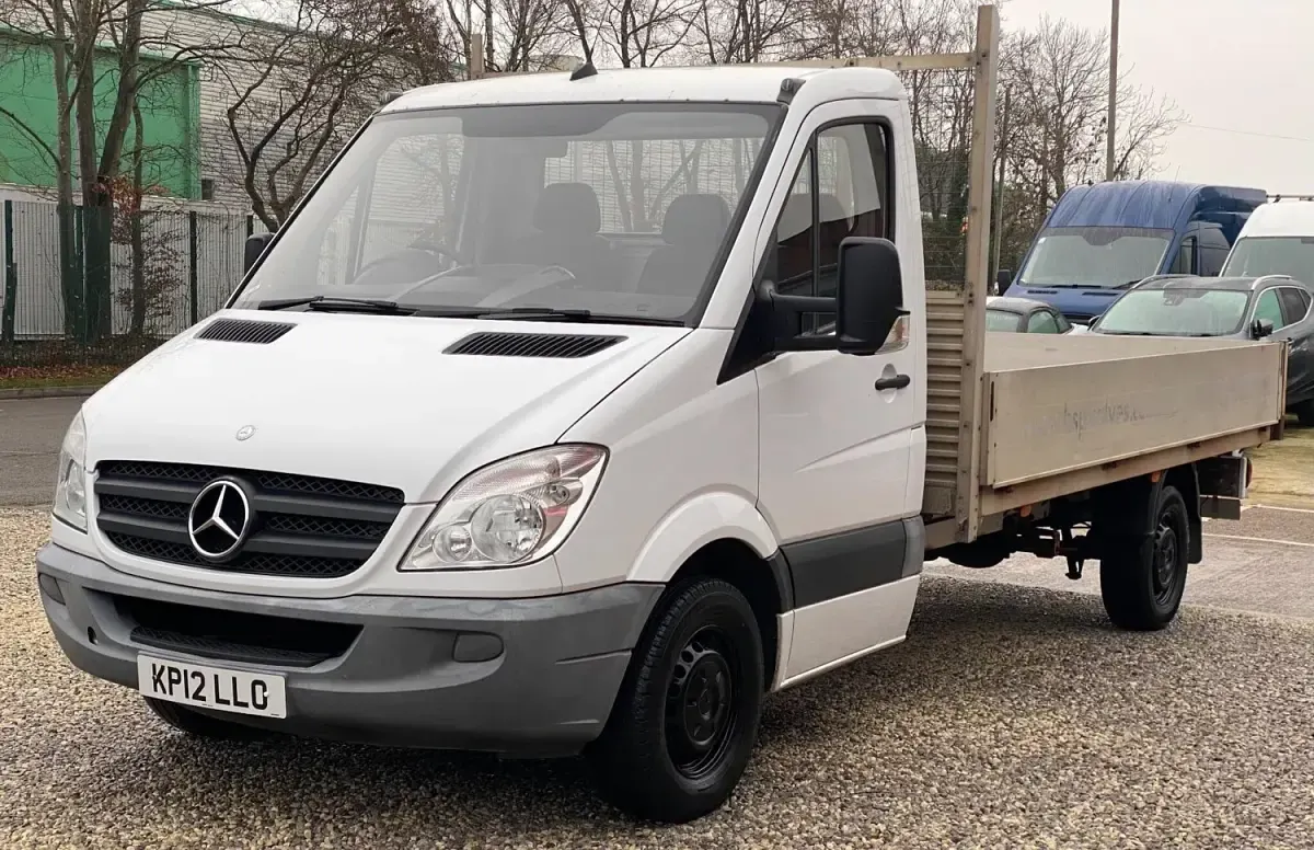 Begagnad Mercedes Sprinter 2012 Vit Van