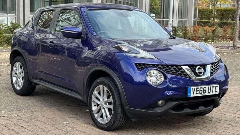 Blue Used 2016 Nissan Juke N-Connecta SUV | £4,290 (Good price) - Image 1/4