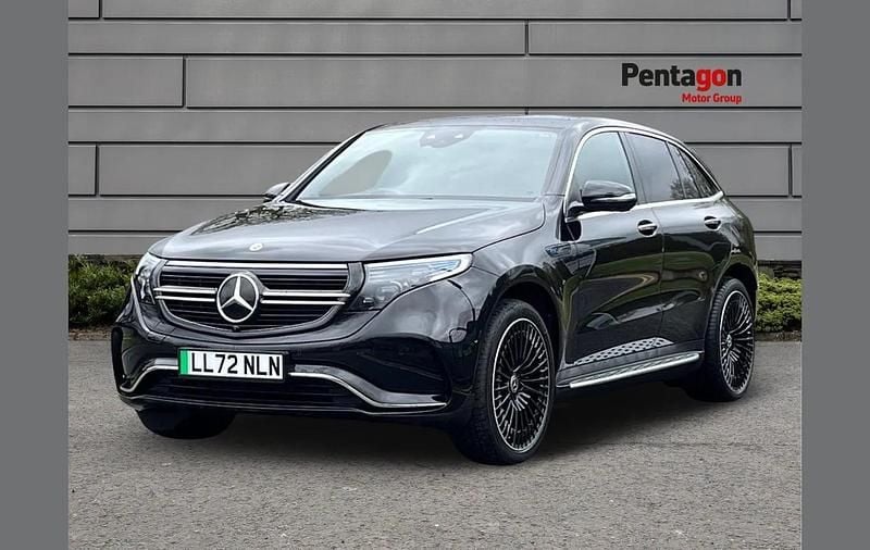 Used Mercedes EQC400 AMG Line Premium Plus 300 kW (408 HP) 2022 Black SUV