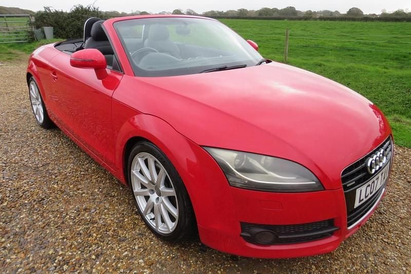 Red Used 2007 Audi TT Cabriolet | £4,850 (Good price) - Image 1/4