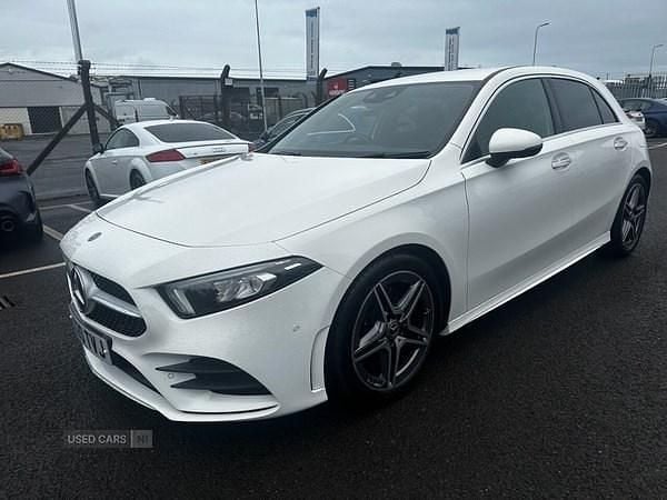 Used Mercedes A220 AMG Line Premium 2020 White Hatchback