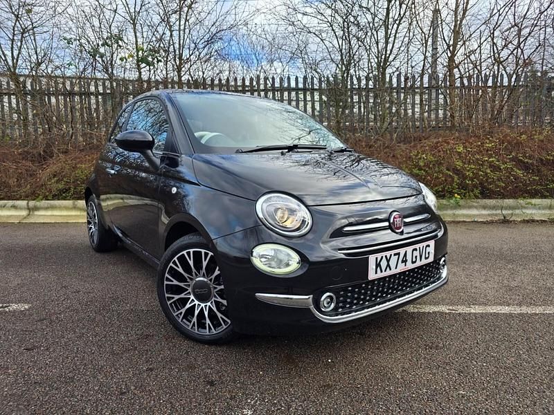 Black New 2024 Fiat 500 Hatchback | £14,895 (Fair price) - Image 1/4