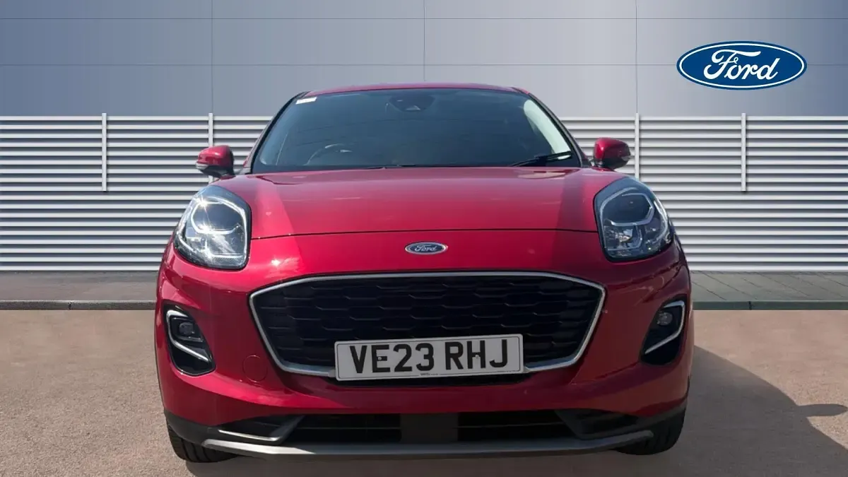 Used Ford Puma Titanium 125 HP (91 kW) 2023 Fantastic red (exclusive colour) SUV