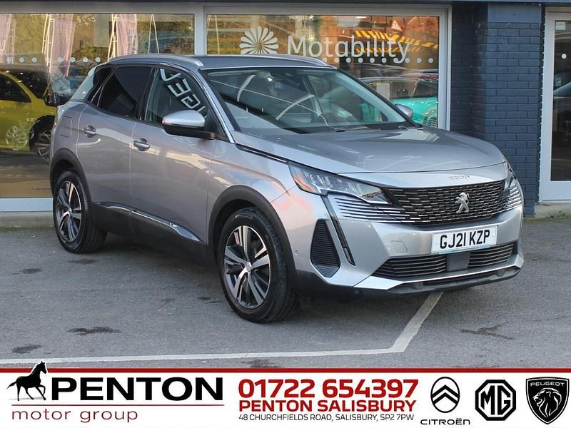 Used Peugeot 3008 Allure Premium 129 HP (94 kW) 2021 Grey SUV