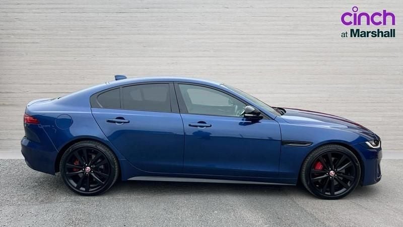 Used Jaguar XE R-Dynamic 204 HP (150 kW) 2020 Blue Sedan