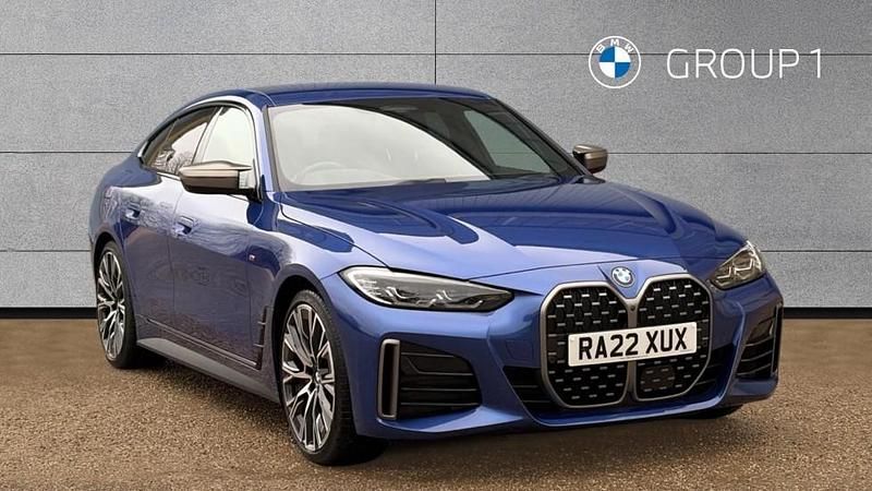 Blue Used 2022 BMW M440 M Sport Sedan | £40,895 (Fair price) - Image 1/4