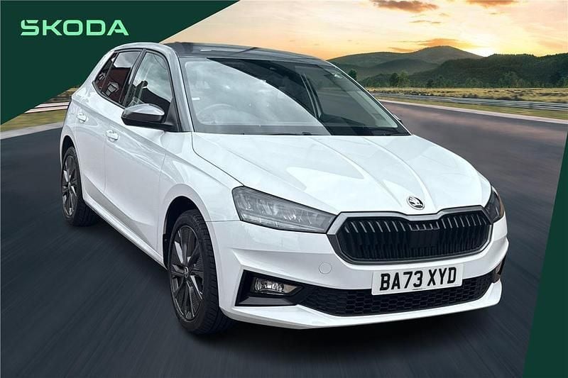 White Used 2023 Skoda Fabia Colour Edition Hatchback | £15,450 (Fair price) - Image 1/4