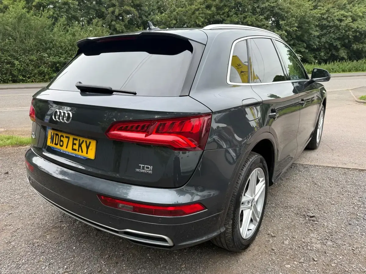 Used Audi Q5 S-Line 190 HP (139 kW) 2018 Grey SUV