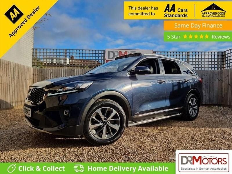 Blue Used 2018 Kia Sorento SUV | £19,040 (Fair price) - Image 1/4