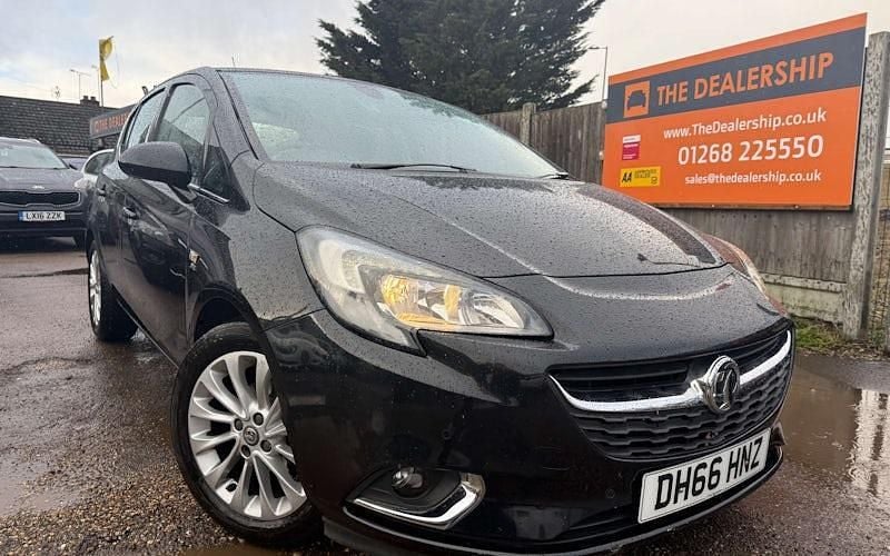 Used Vauxhall Corsa 90 HP (66 kW) 2017 Black Hatchback