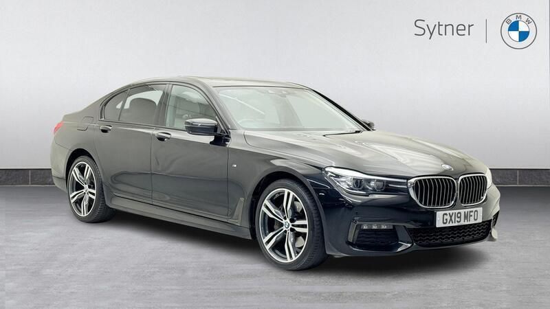 Black Used 2019 BMW 740 M Sport Sedan | £30,000 (Good price) - Image 1/4