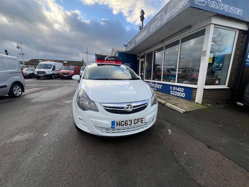 Used Vauxhall Corsa 2014 White Van