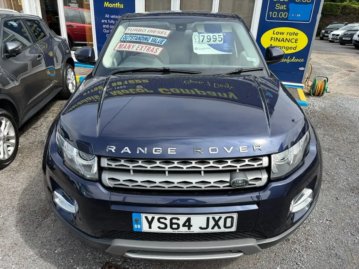 Used Land Rover Range Rover evoque Pure 150 HP (110 kW) 2015 Blue Estate