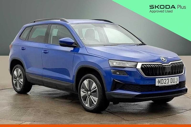 Used Skoda Karoq SE Drive 81 HP (59 kW) 2023 Energy blue SUV