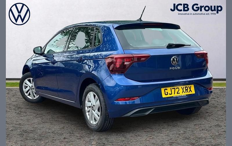 Used VW Polo Life 95 HP (69 kW) 2022 Blue Hatchback