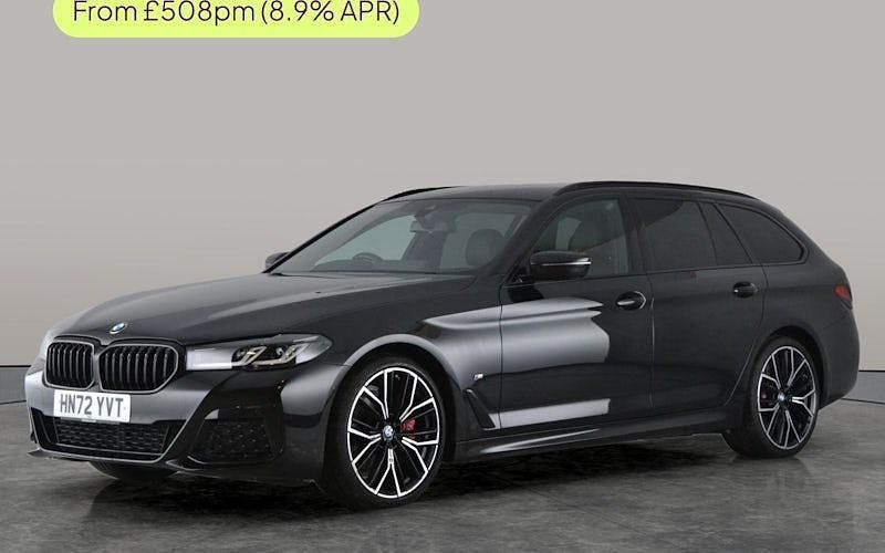 Used BMW 520 M Sport 190 HP (139 kW) 2022 Black Estate