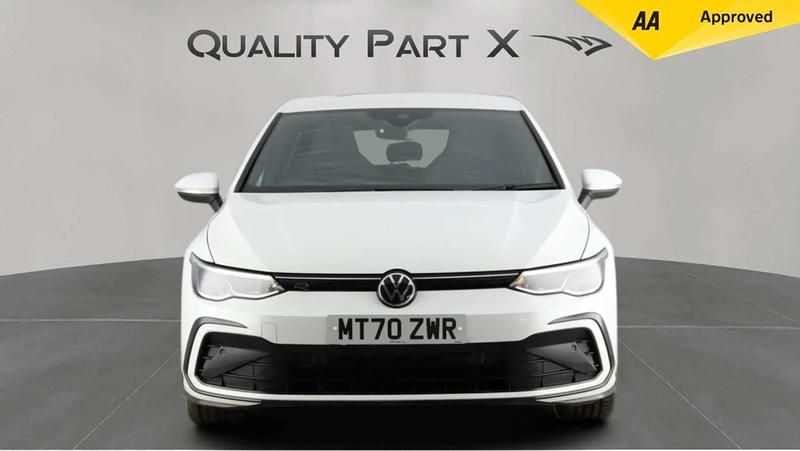 Used VW Golf VII R-line 150 HP (110 kW) 2020 White Hatchback