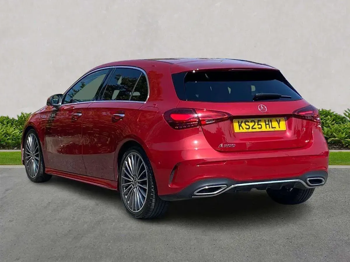 Used Mercedes A200 AMG Line Premium Plus 2025 Red Hatchback