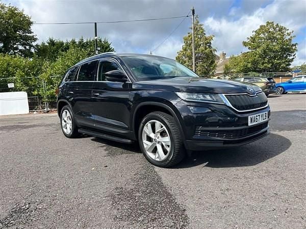 Black Used 2018 Skoda Kodiaq SUV | £18,501 (Fair price) - Image 1/3