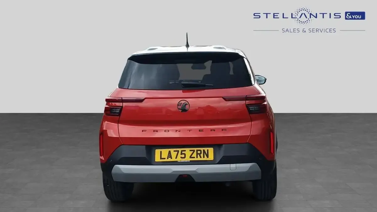 New Vauxhall Frontera 2025 Orange SUV