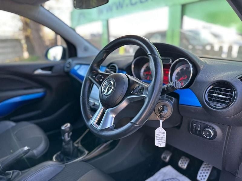 Used Vauxhall Adam 2016 Blue Hatchback
