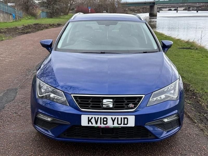 Used Seat Leon ST FR 184 HP (135 kW) 2018 Blue Estate