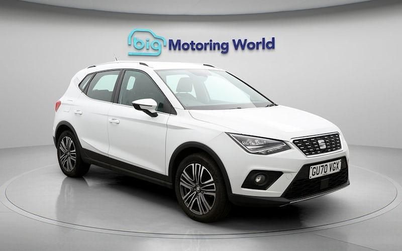 Used Seat Arona XCELLENCE 116 HP (85 kW) 2020 White SUV